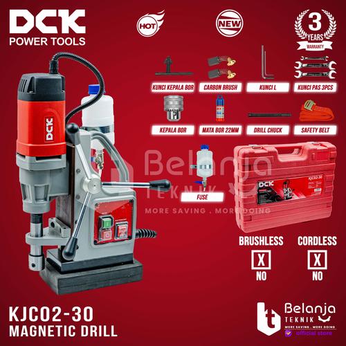[EZM.3501901] DCK Magnetic Drill Jet Broach 30MM KJC02-30 Mesin Bor Magnet 30 MM 900 Watt