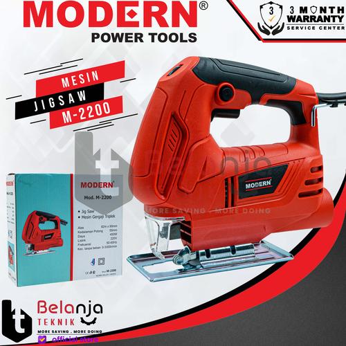 [EZM.3501944] Modern Jigsaw M 2200 Mesin Gergaji Triplek M2200 Gergaji Ukir