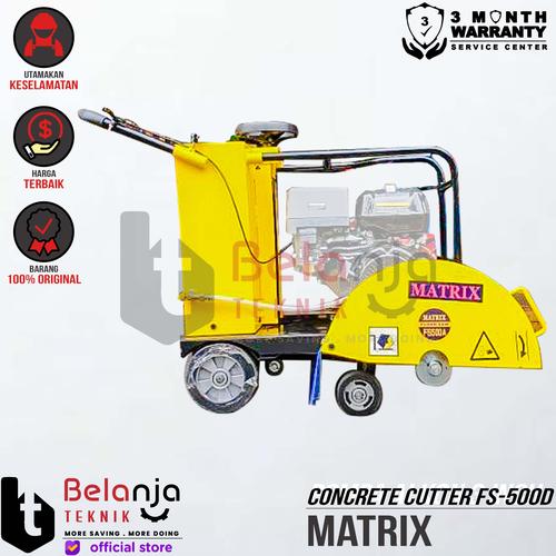 [EZM.3501974] Matrix Concrete Cutter FS-500D Mesin Potong Aspal Unit Only