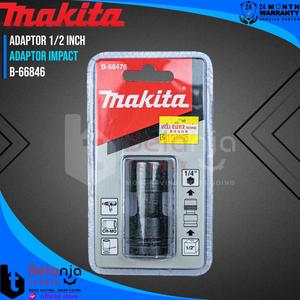 [EZM.3501975] Makita Adaptor Impact Wrench 1/2 Inch To Impact Driver 1/4 Inch B66847