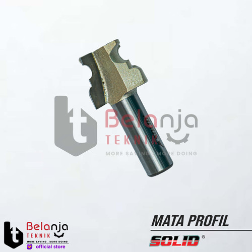 [EZM.3502042] Solid Mata Router Mata Profil 327-411 Cove Bead Bits Bit Pisau Profil