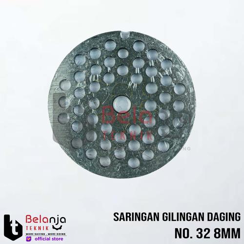 [EZM.3502073] Saringan Gilingan Daging No. 32 8mm Saringan 8mm Meat Grinder No. 32