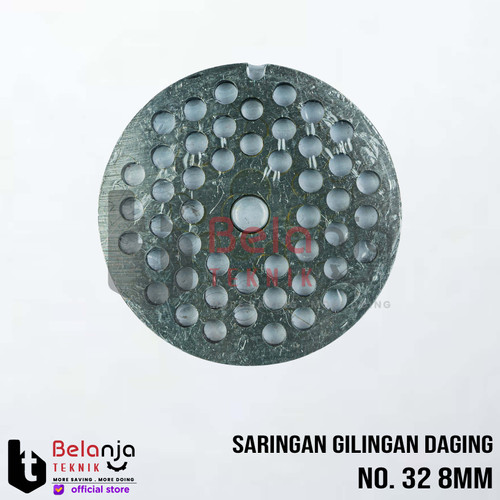 [EZM.3502073] Saringan Gilingan Daging No. 32 8mm Saringan 8mm Meat Grinder No. 32