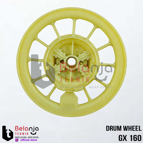 [EZM.3502086] Drum Wheel Mesin Penggerak GX 160 Rope Rotor Honda GX 160 Pully Stater