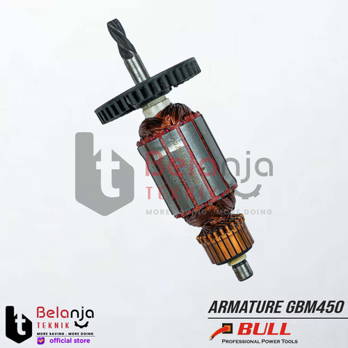 [EZM.3502094] Bull Armature Angker For GBM 450 Gbm450 Armatur Mesin GBM 450