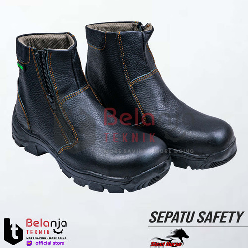 [EZM.3502119] Steel Horse Sepatu Proyek Safety Shoes 9388 Sepatu Kerja Lapangan Pria
