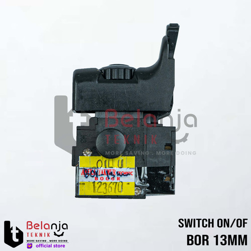 [EZM.3502126] Switch Saklar Skakel Mesin Bor 13mm Switch ON/OFF Bor 13mm Handle
