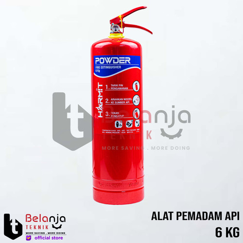 [EZM.3502156] Apar Alat Pemadam Kebakaran Api 6 KG Fire Extinguisher 6kg Racun Api