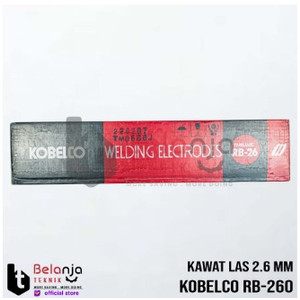 [EZM.3502184] KOBE Kawat Las Listrik Elektroda RB26 2.6 MM 5 KG RB 26 2.6 X 300 M