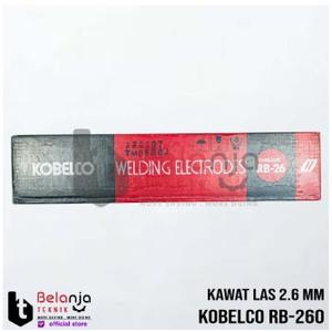 [EZM.3502184] KOBE Kawat Las Listrik Elektroda RB26 2.6 MM 5 KG RB 26 2.6 X 300 M