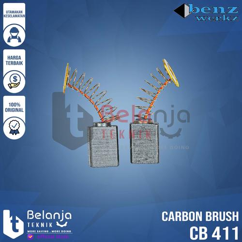 [EZM.3502366] Benz Carbon Brush CB 411 Bostel Arang Sepul Mesin Sserut CB-411 CB411