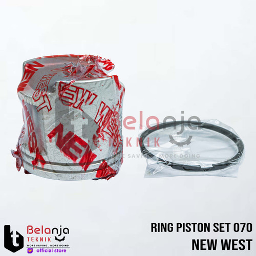 [EZM.3502440] New West Piston Ring Set 070 Ring Seher 070 Sparepart Mesin Chainsaw