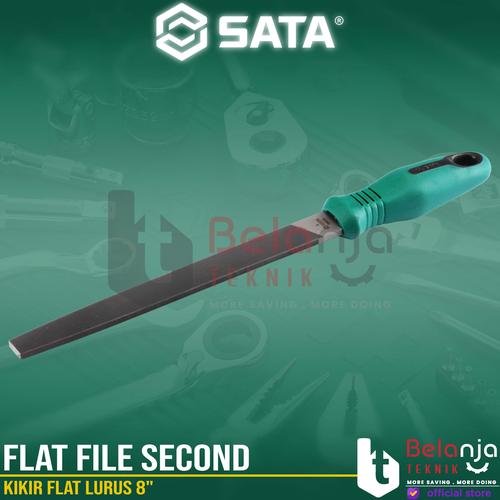 [EZM.3502564] Sata Flat File Second 8 Inch 03916 Kikir Flat Lurus 8" In