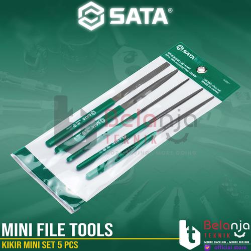 [EZM.3502566] Sata Kikir Mini Set 5 PCS 03901 Mini File Tools Set 185mm