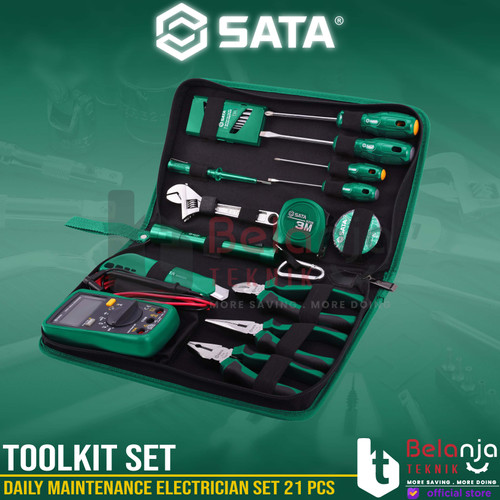 [EZM.3502568] Sata Daily Maintenance Electrician Set 21 PCS 03790 Toolkit Set
