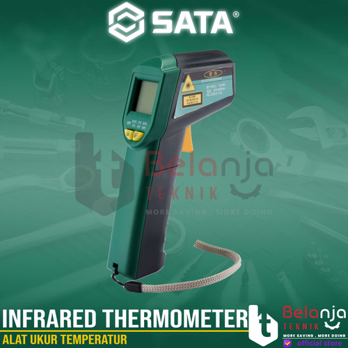 [EZM.3502574] Sata Termometer gun Infrared Thermometer 03031 Alat Ukur Temperatur