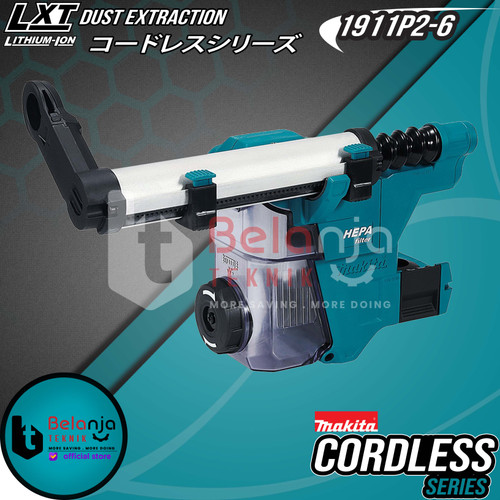 [EZM.3502637] Makita Dust Collection System Extractor Attachment Hepa Filter Pembersih Debu