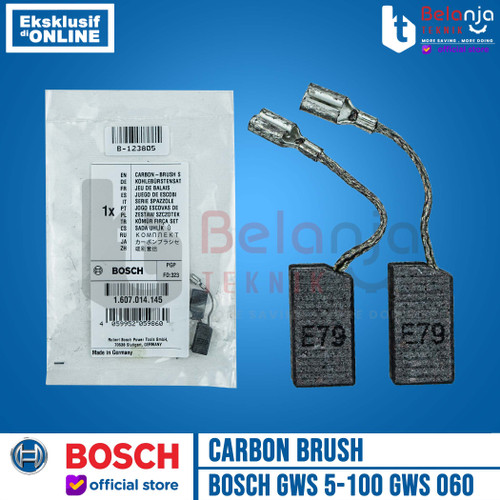 [EZM.3502647] Bosch Carbon Brush GWS 060 CB Spull Arang Mesin Gerinda 4 Inch GWS060
