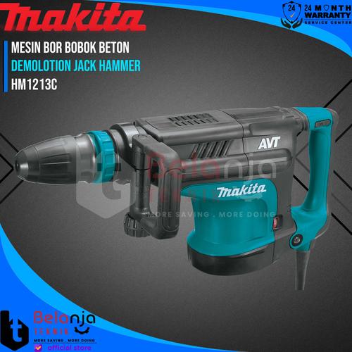 [EZM.3502734] Makita Demolotion Jack Hammer HM 1213 C Mesin Bor Bobok Beton HM1213C