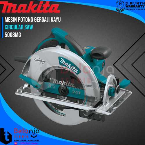 [EZM.3502739] Makita Circular Saw 5008 MG Mesin Potong Gergaji Kayu 8 Inch 5008MG