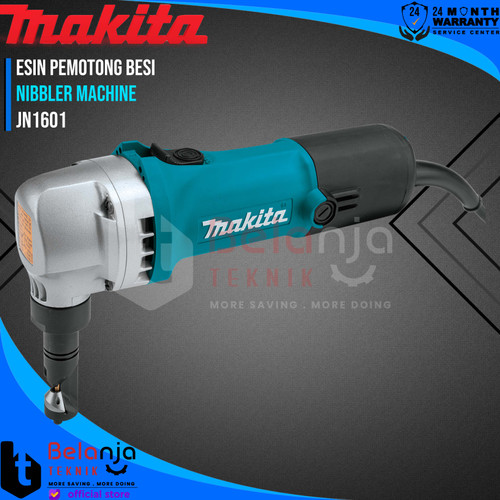 [EZM.3502749] Makita Nibbler Machine JN 1601 Mesin Pemotong Plat Besi Logam JN1601