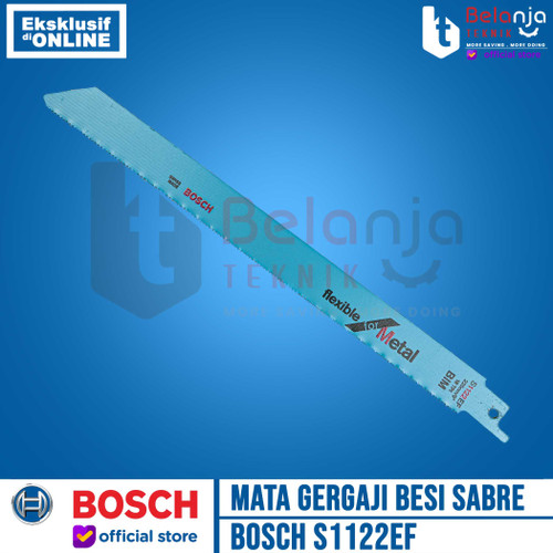 [EZM.3502827] Bosch Mata Gergaji Besi Sabre Saw S1122EF S 1122 EF Bim Metal