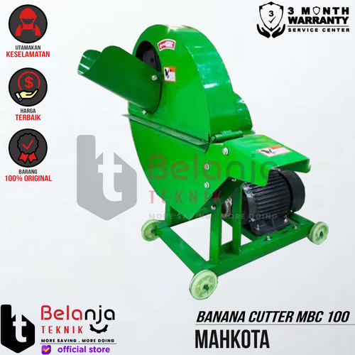 [EZM.3502834] Mahkota Banana Cutter MBC 100 Mesin Pencacah Batang Pisang MBC100