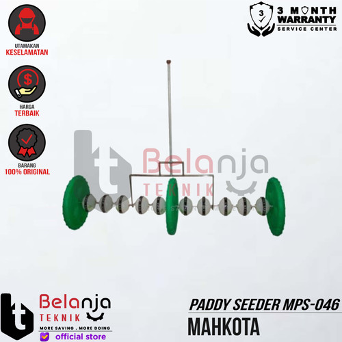 [EZM.3502841] Mahkota Paddy Seeder MPS-046 Alat Tanam Bibit Padi Dorong Manual