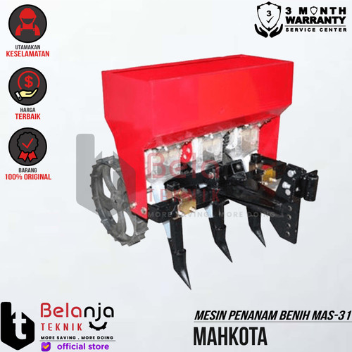 [EZM.3502845] Mahkota Mesin Penanam Benih Jagung dan Biji Bijian 3 Lubang MAS 31