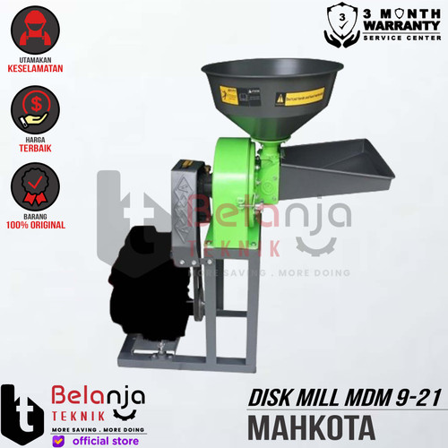 [EZM.3502846] Mahkota Disk Mill MDM9-21 Mesin Giling Tepung MDM 9 - 21 Unit Only