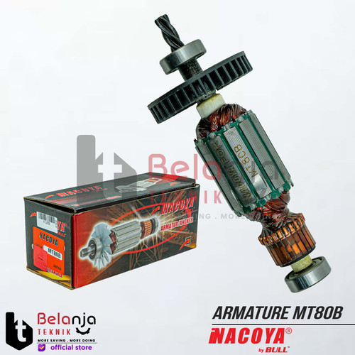 [EZM.3502881] Nacoya Armature MT80B Rotor Angker Rotor Magnet Mesin Bor MT 80 B