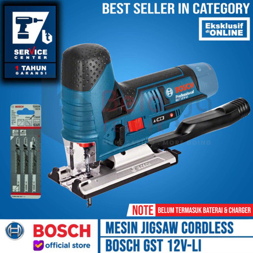 [EZM.3502945] Bosch Jigsaw Cordless GST 12V-Li 12 V Mesin Gergaji Baterai Unit Only