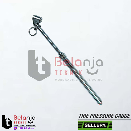 [EZM.3502947] Sellery Tire Pressure Gauge Alat Pengukur Tekanan Angin Ban Panjang