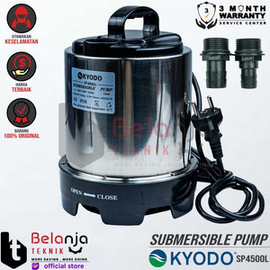 [EZM.3502956] KYODO Pompa Air Celup SP 4500 Submersible Pump Kolam Ikan SP4500
