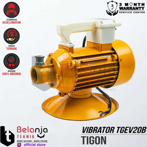 [EZM.3502981] Tigon Mesin Pemadat Beton Concrete Vibrator TG EV 20 B 2HP 3 Phase