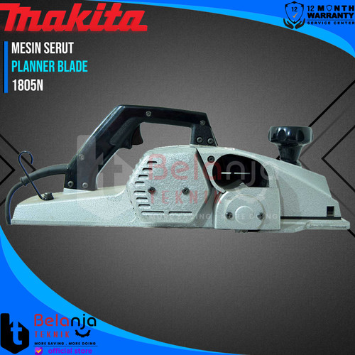 [EZM.3502985] Makita Mesin Serut Ketam Kayu 1805N Mesin Planner 1140 Watt 1805 N