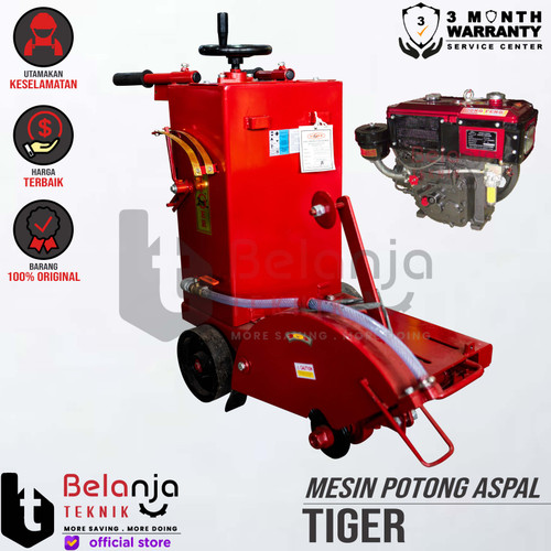 [EZM.3502999] Tiger Mesin Potong Aspal Beton CC 149 Concrete Cutter Dongfeng R 175