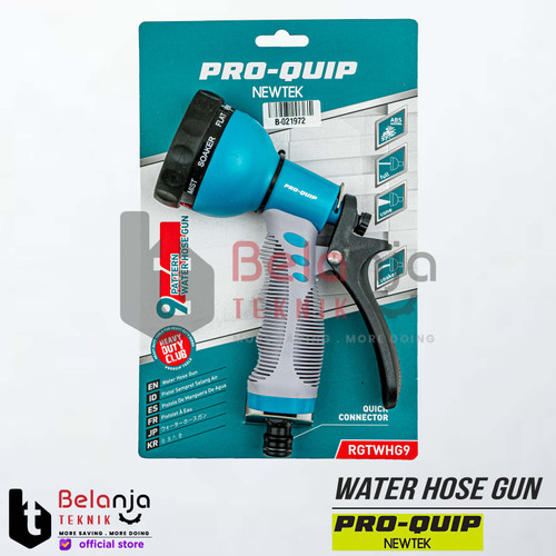 [EZM.3503020] Pro Quip Trigger Nozzle 9-Pattern Kepala Semprotan Air Tanaman THWS010901