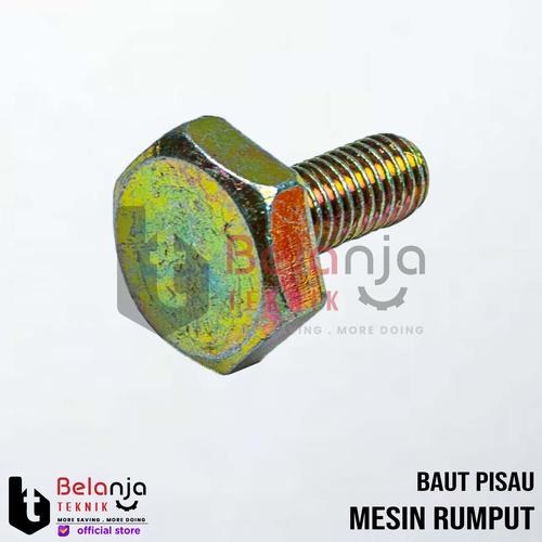 [EZM.3503133] Bolt Baut Kepala Pisau Mesin Potong Rumput Gendong 2 Tak 318 328