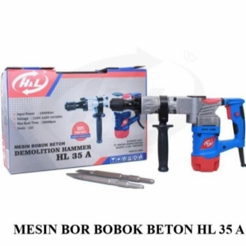 [EZM.3503134] H&L Mesin Bor Bobok Beton Jack hammer Demolotion Hammer HL35A HL 35 A