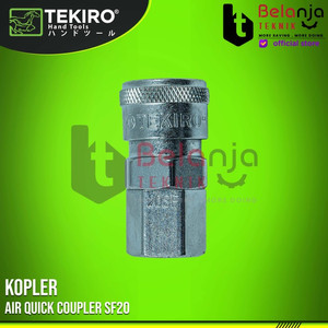 [EZM.3503165] TEKIRO Air Quick Coupler SF20 Kopler Selang Angin Tekiro Cuk Kopler