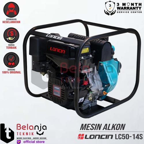 [EZM.3503181] Loncin Mesin Pompa Air Irigasi Alkon High Pressure LC50-14S LC 50 2 In
