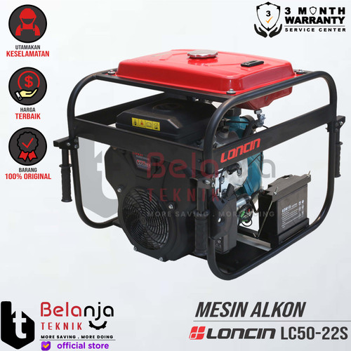 [EZM.3503183] Loncin Mesin Pompa Air Irigasi Alkon High Pressure LC50-22S LC 50 2 In