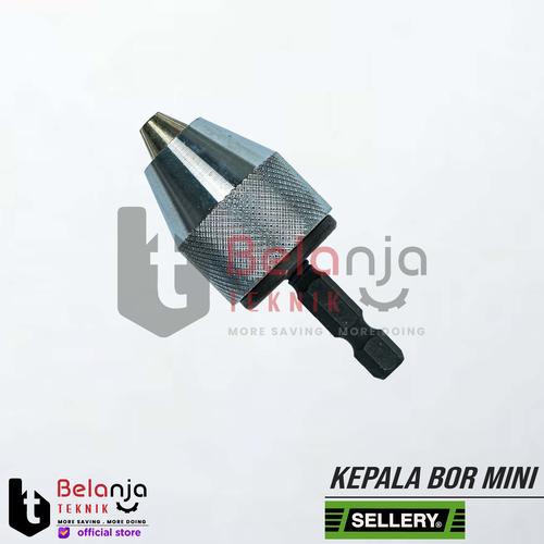 [EZM.3503221] Sellery Kepala Bor Mini 0.25 Inch 2MM - 6MM Key Chuck