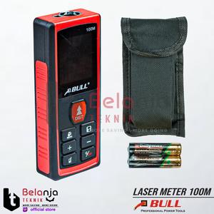 [EZM.3503234] Bull Alat Pengukur Digital BLLM 01-100 Meteran Laser Digital 100 Meter