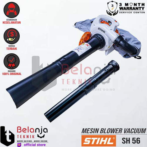 [EZM.3503390] STIHL Vacuum Shredder SH 56 Blower Vacuum Penyedot Daun Kering SH56