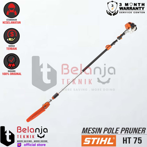 [EZM.3503391] STIHL Pole Pruner HT 75 Mesin Gergaji Galah Chainsaw Panjang HT75