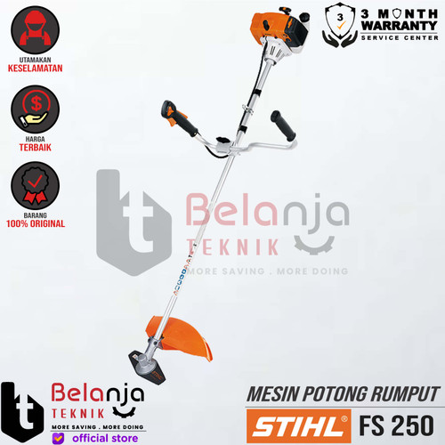[EZM.3503403] STIHL Brush Cutter FS 250 Mesin Potong Rumput Bensin 2 tak FS 250
