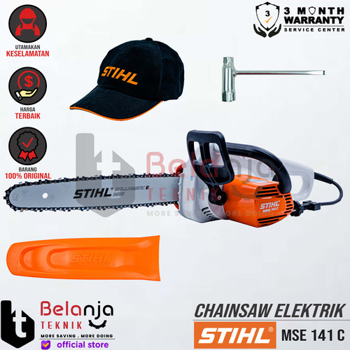 [EZM.3503405] STIHL Electric Chainsaw MSE-141C-Q 16" Mesin Potong Kayu MSE141C-Q 16"