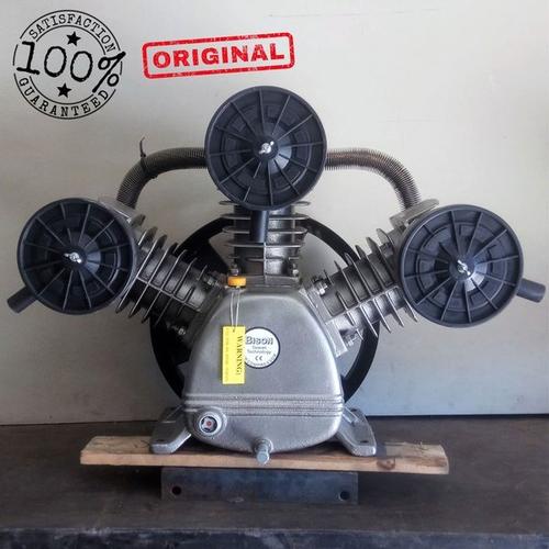 [EZM.3503503] Bison Bare Pump Compressor 5 HP 8 Bar Kepala Kompresor Angin 5HP